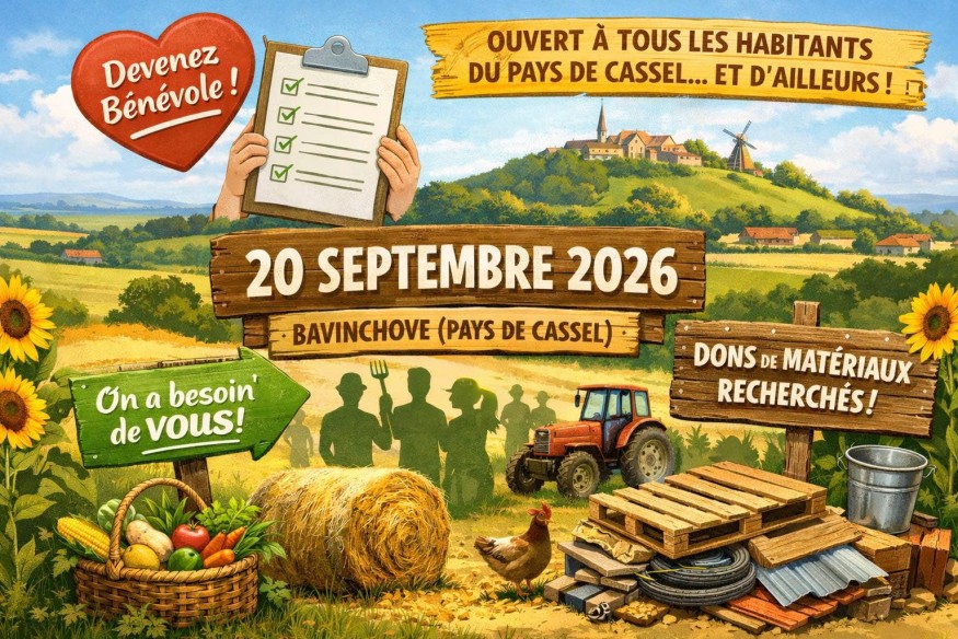 REPORTAGE TERRITOIRE BAVINCHOVE RECHERCE DE BENEVOLES