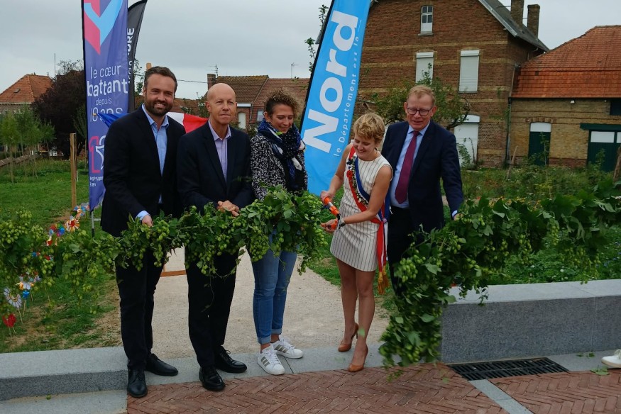 REPORTAGE TERRITOIRE INAUGURATION DU PARC METEREN