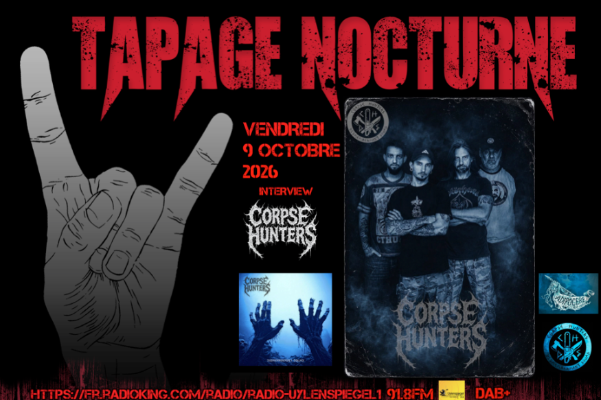 Tapage Nocturne vendredi 9 Octobre 2026